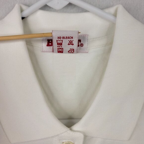 Boast Womens Medium Sleeveless Polo Shirt White Golf Tennis Pickleball Athletic - Picture 3 of 9